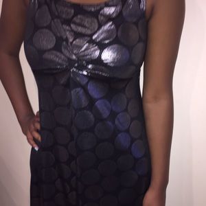 Metallic Design Dress
